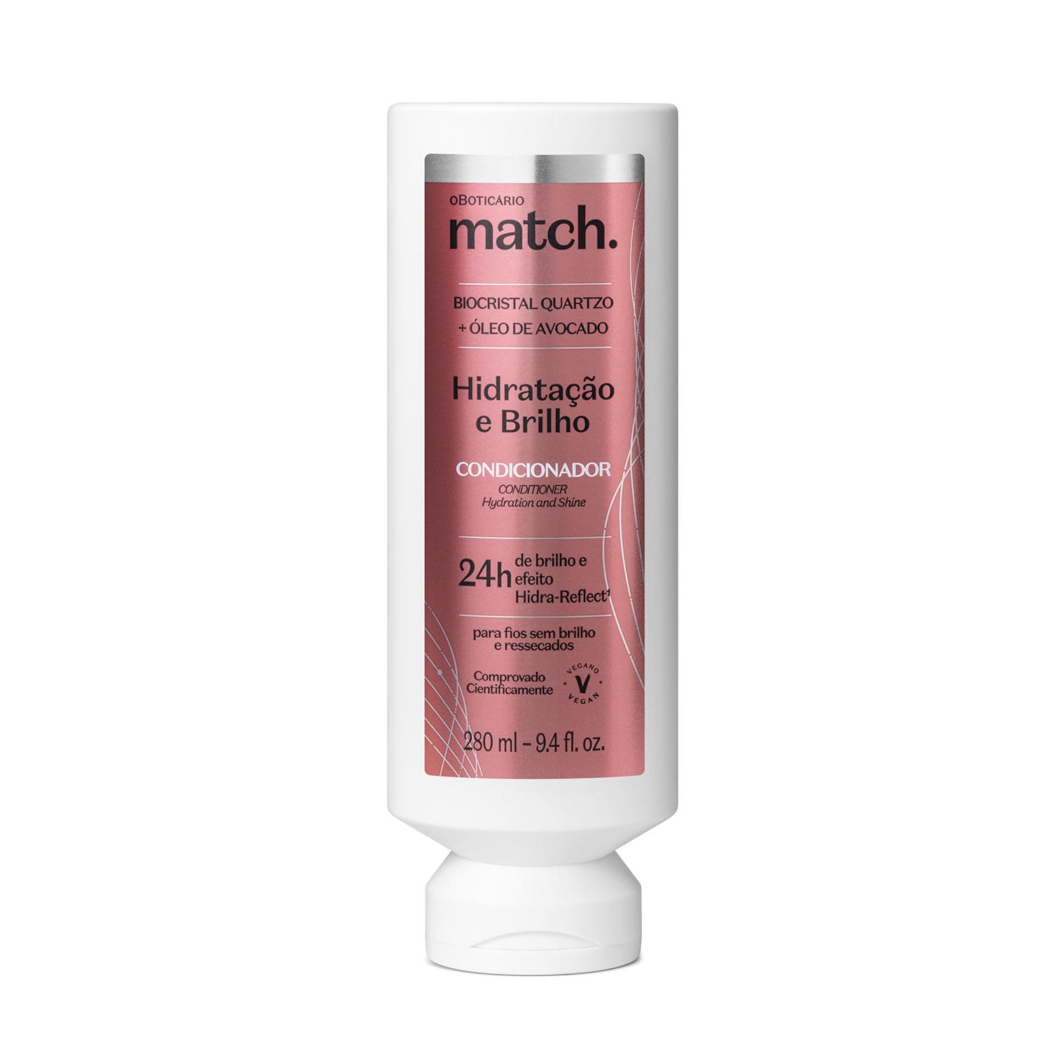 Condicionador Match Hidratação E Brilho 280Ml