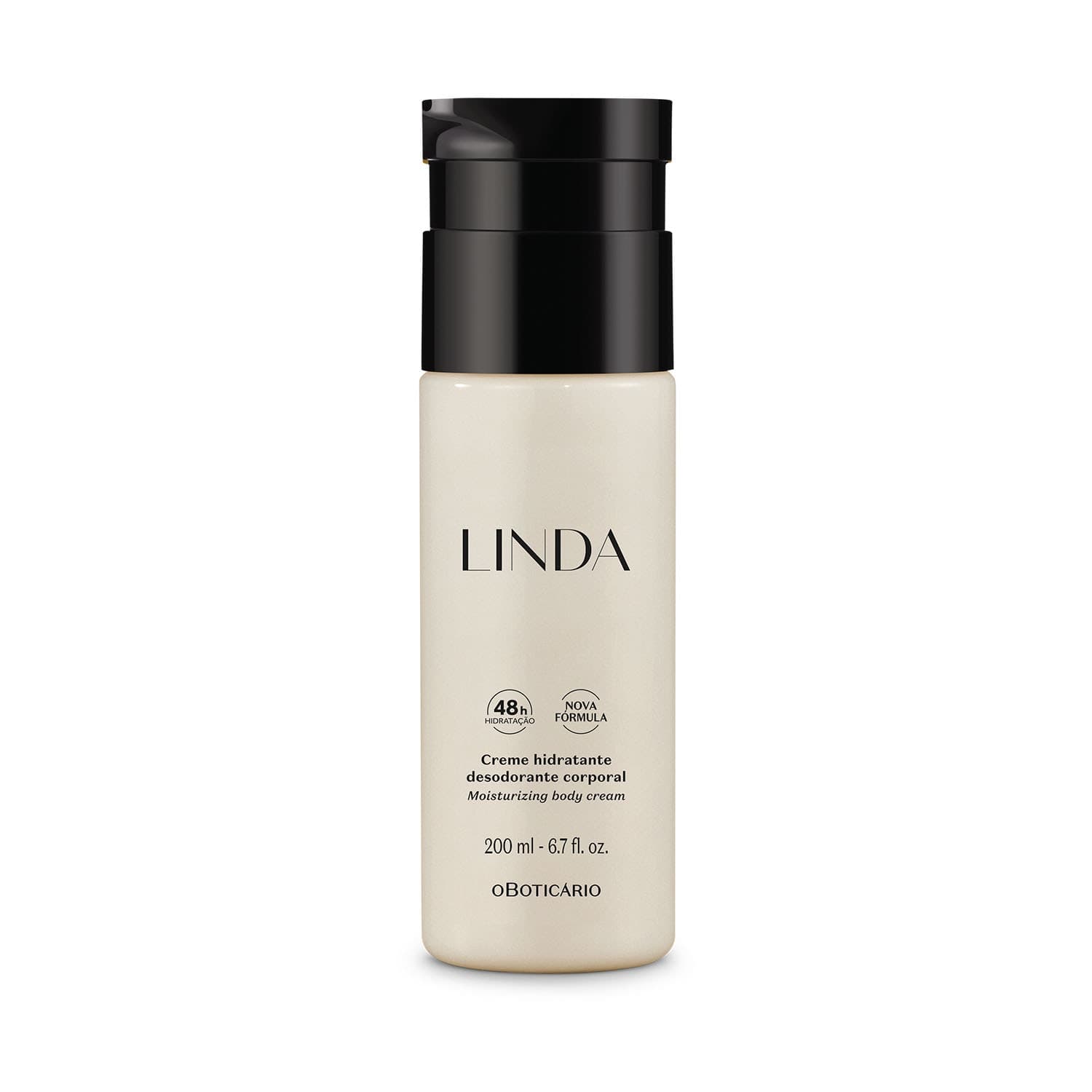 Creme Hidratante Desodorante Corporal Linda 200Ml