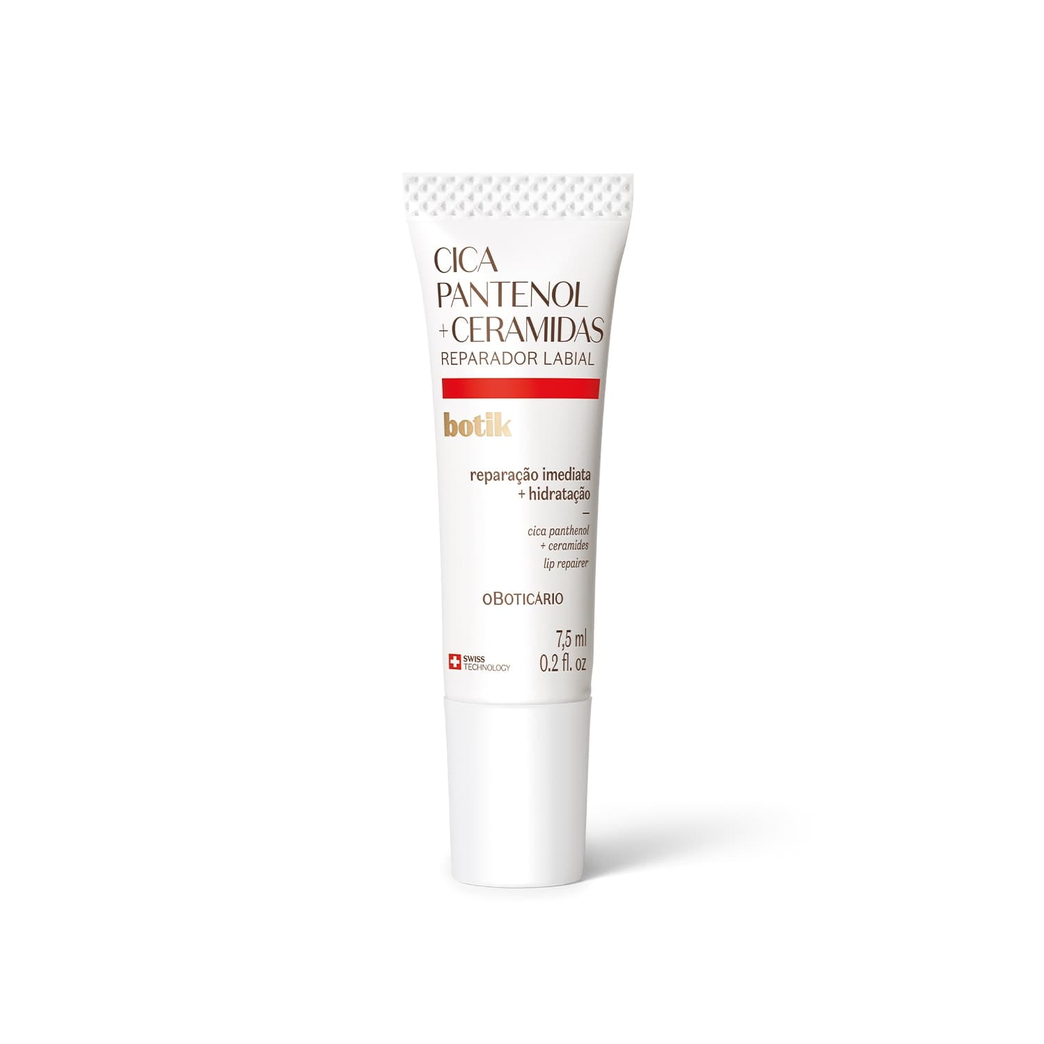 Reparador Labial Botik Cica Pantenol E Ceramidas 7,5Ml