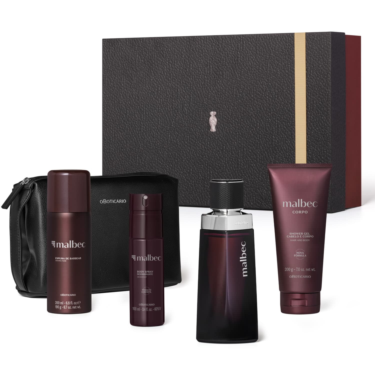 Kit Premium Presente Malbec (5 Itens)