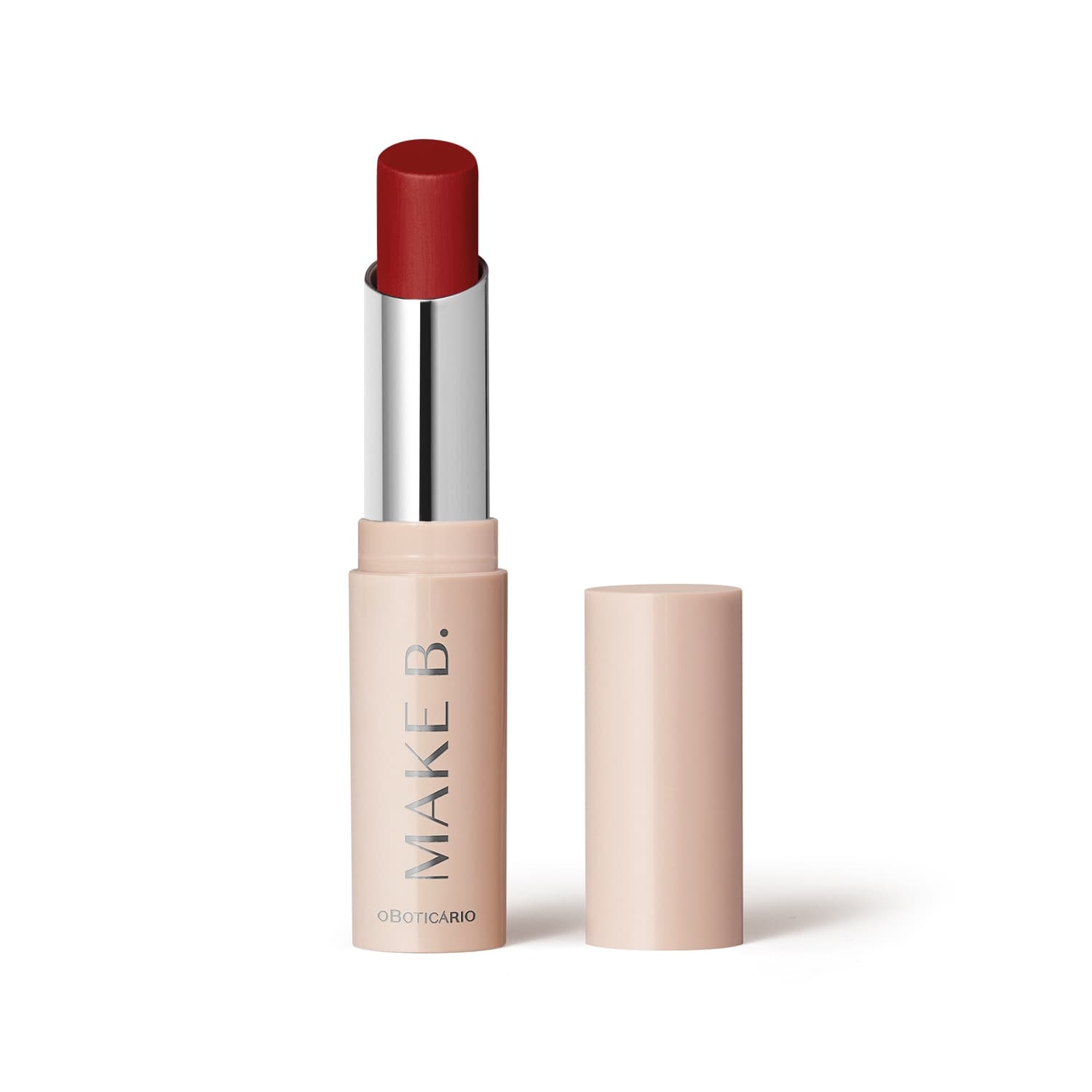 Batom Sheer Multifuncional Vermelho Cherry Make B. Beauty Natural 3,6G