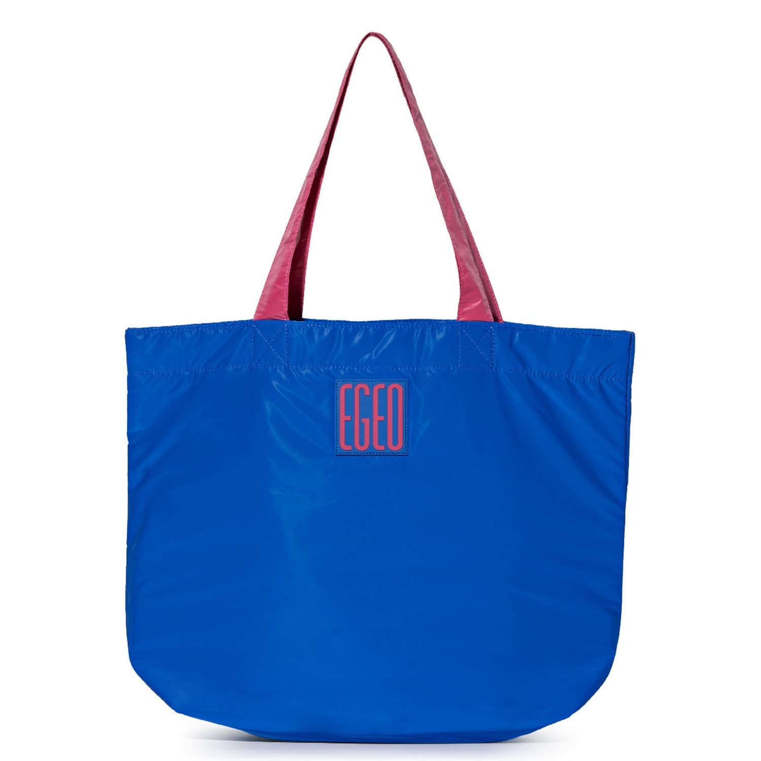 Bolsa Big Bag Com Alça Azul E Rosa Egeo Illusion