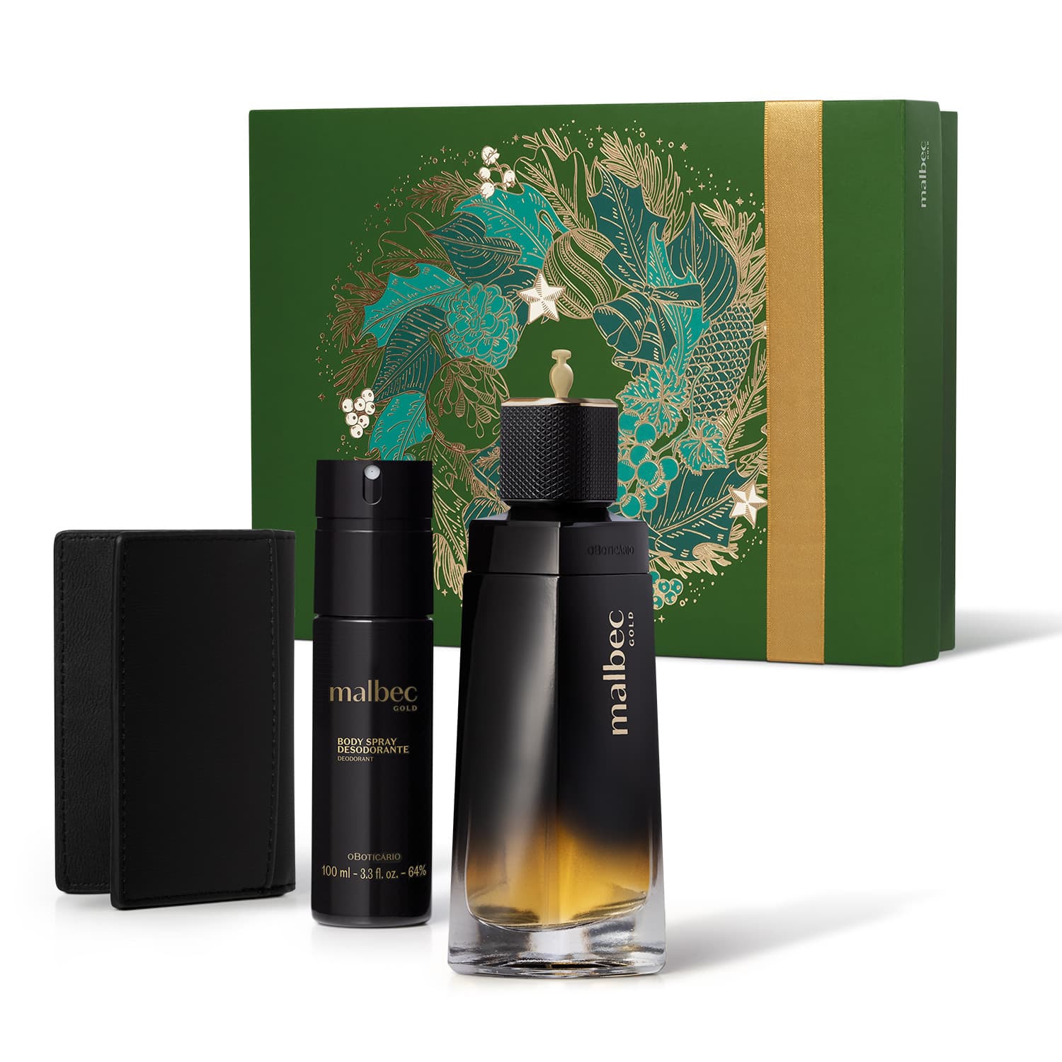 Kit Presente Natal Malbec Gold (3 Itens)