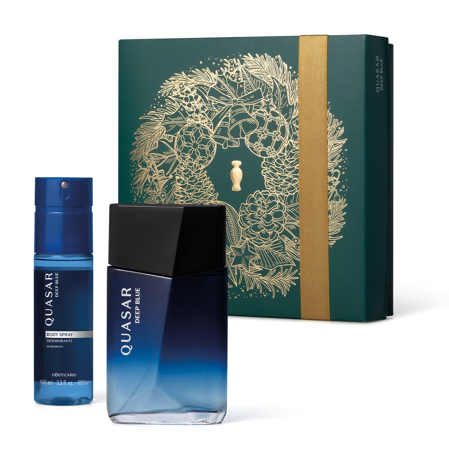 Kit Presente Natal Quasar Deep Blue (2 Itens)
