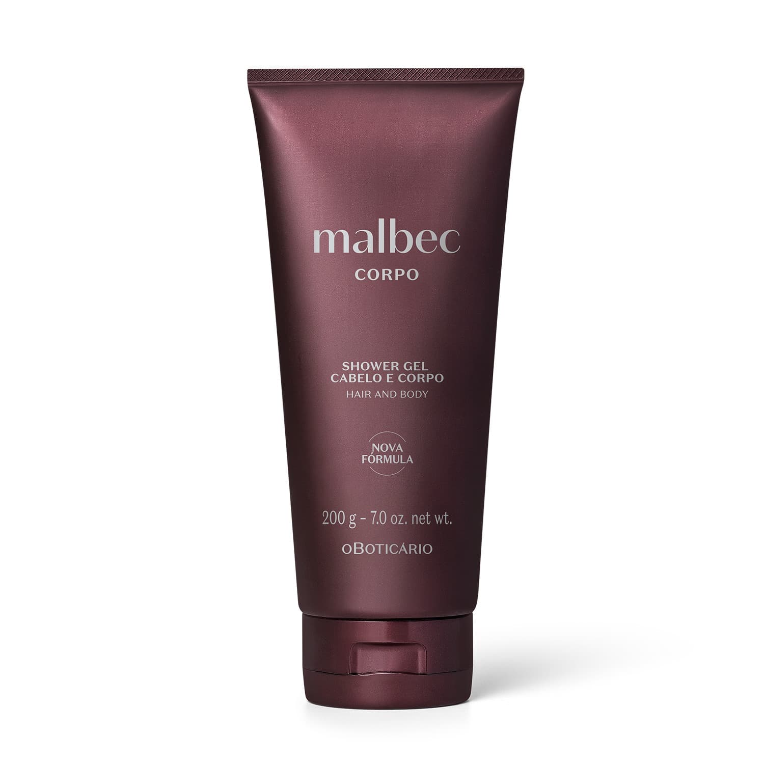 Shower Gel Cabelo E Corpo Malbec 200G