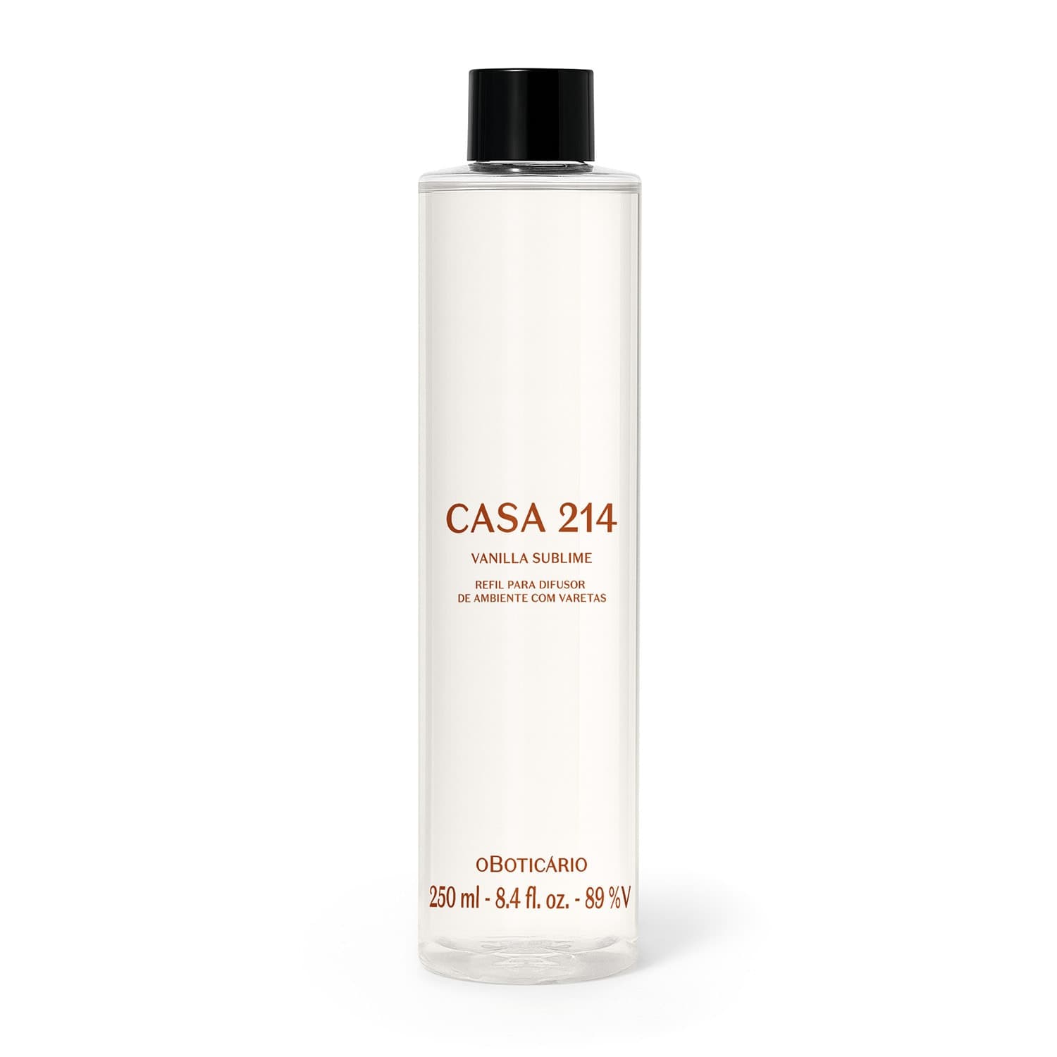 Refil Difusor De Ambiente Com Varetas Casa 214 Vanilla Sublime 250Ml