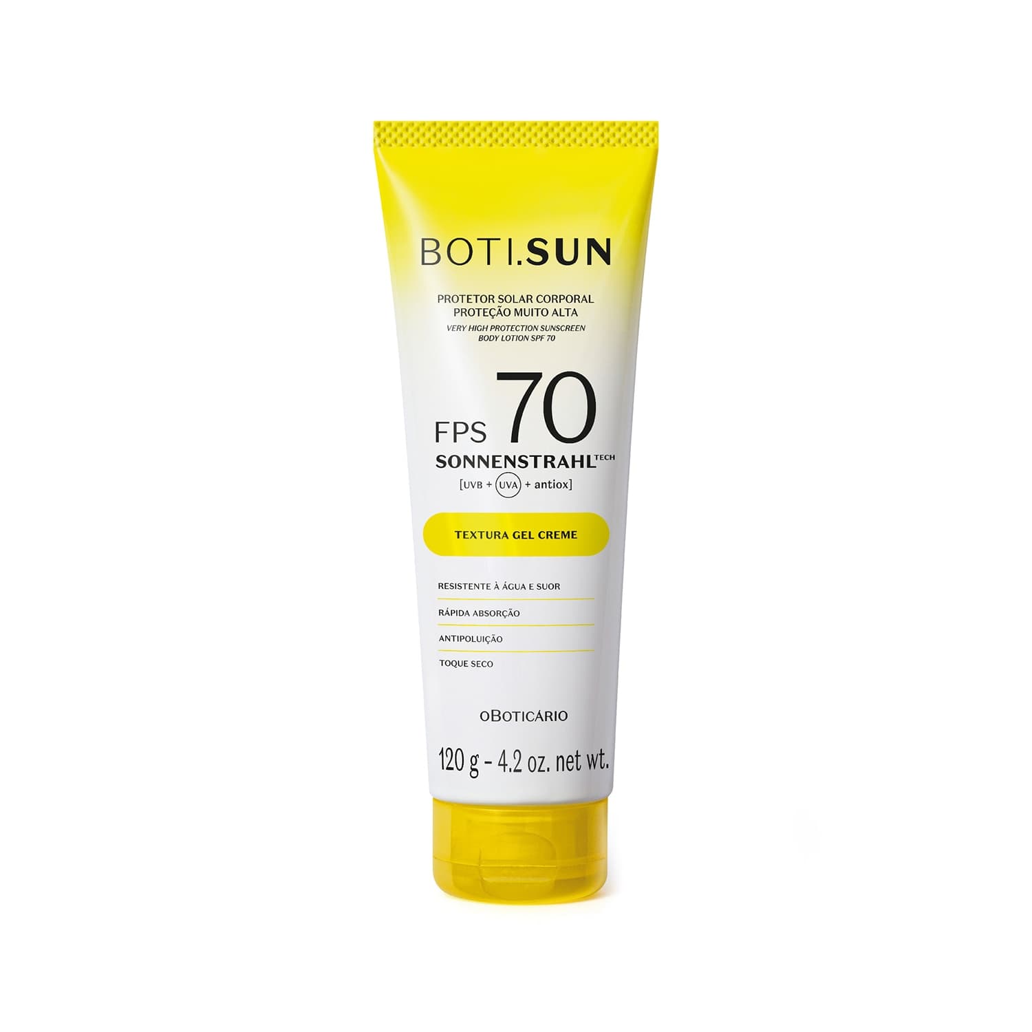 Protetor Solar Corporal Fps 70 Boti.Sun 120G
