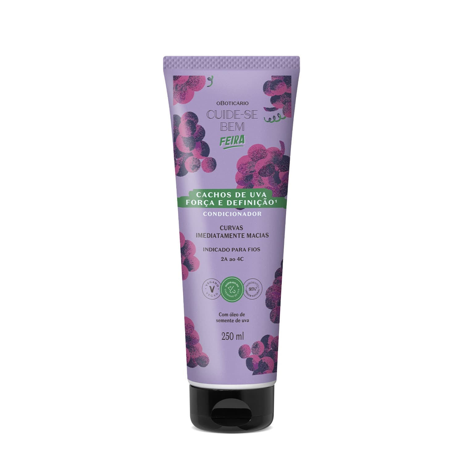 Condicionador Cuide-Se Bem Feira Cachos De Uva 250Ml