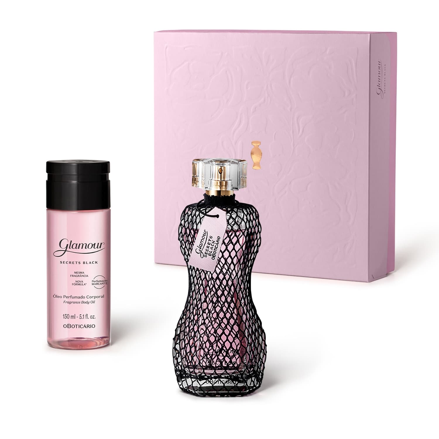 Kit Presente Glamour Secrets Black (2 Itens)
