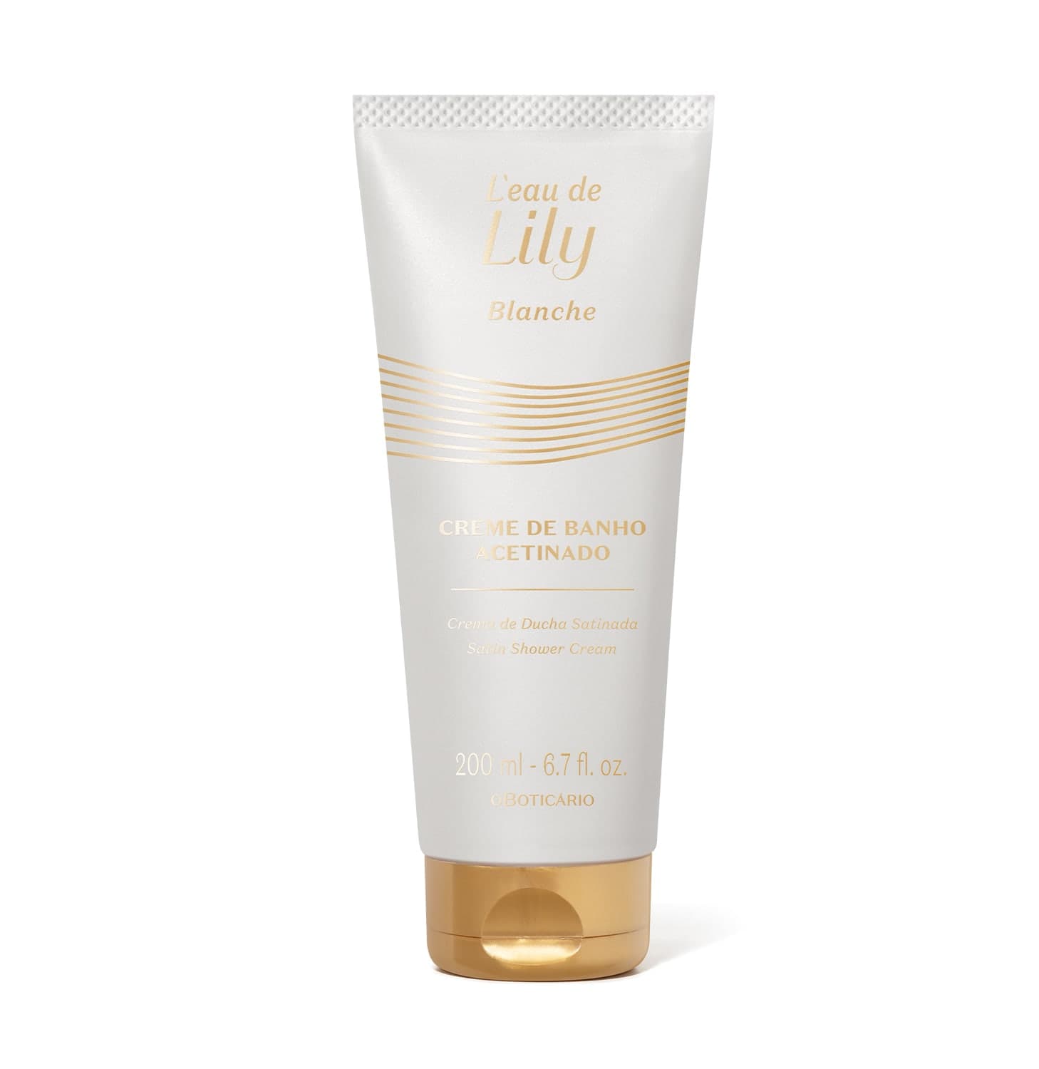Creme De Banho Acetinado Corporal L’Eau De Lily Blanche 200Ml