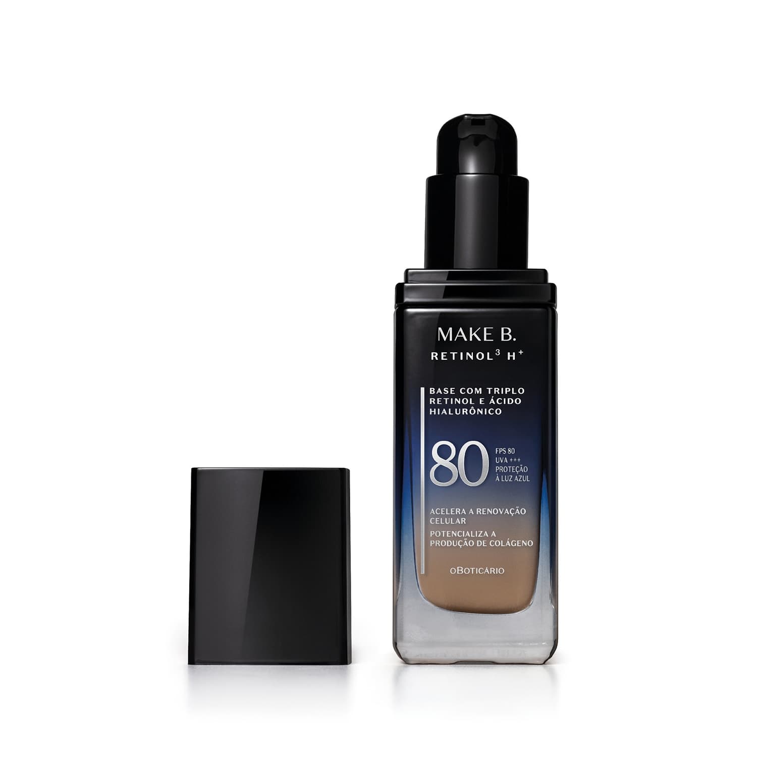 Base Líquida Fps80 Make B. Retinol³ H+ Cor 130Q 26G