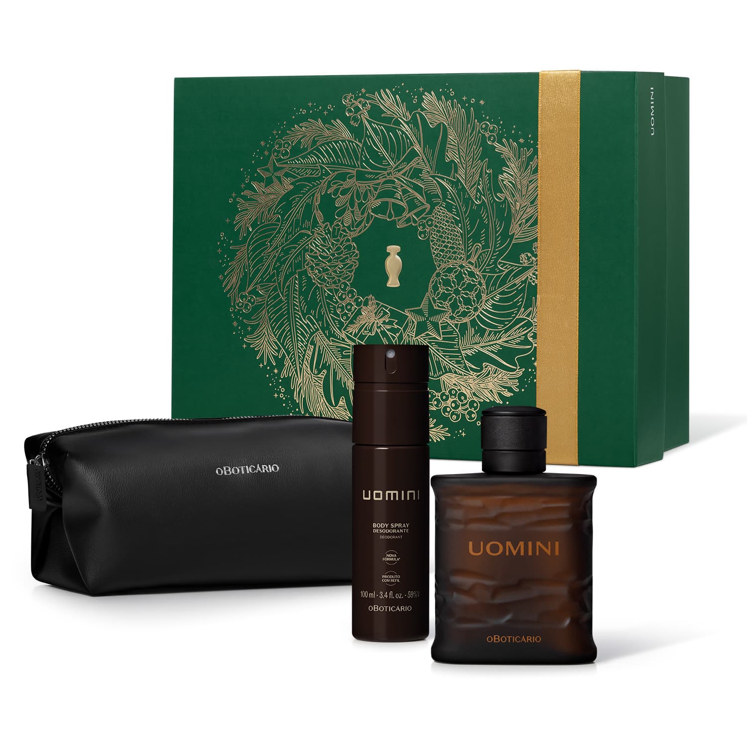 Kit Presente Natal Uomini (3 Itens)