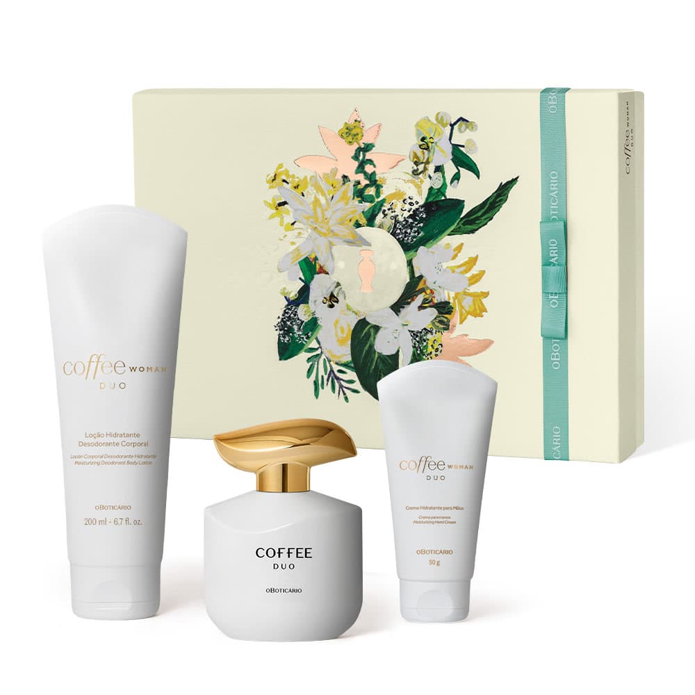 Kit Presente Dia Das Mães Coffee Woman Duo (3 Itens)