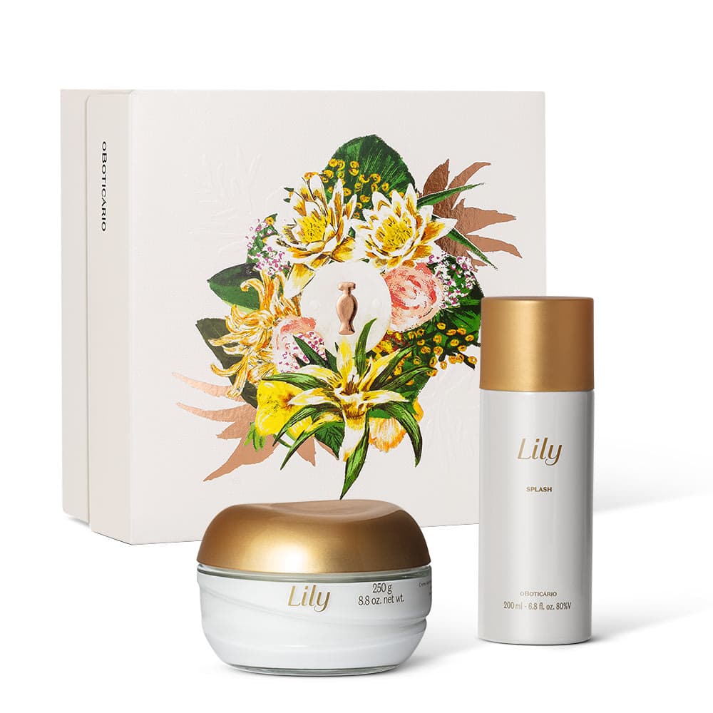 Kit Presente Dia Das Mães Lily Cuidados (2 Itens)