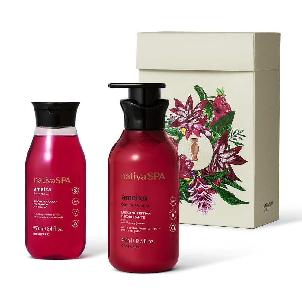 Kit Presente Dia Das Mães Nativa Spa Ameixa (2 Itens)