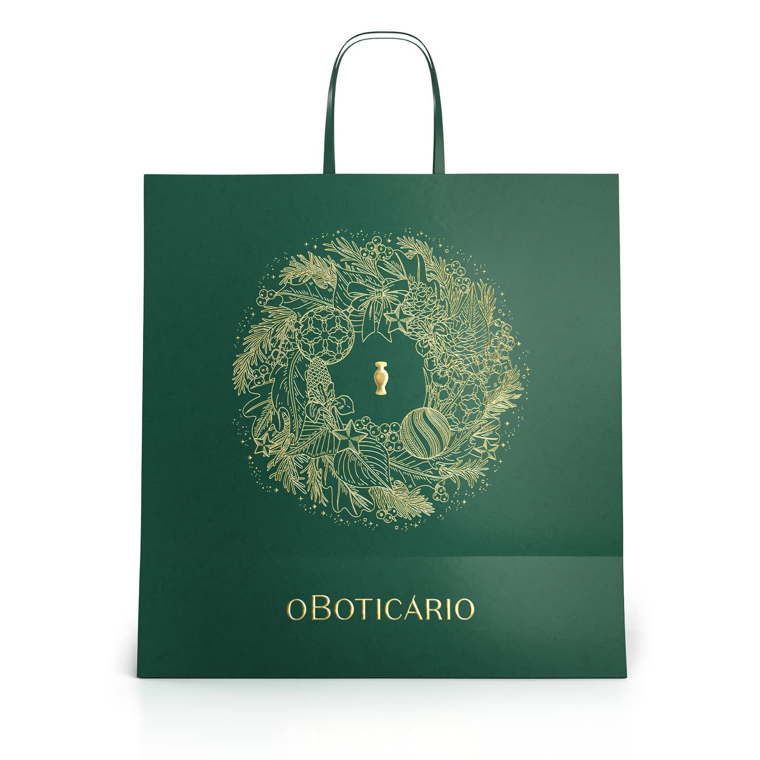 Sacola De Presente Natal O Boticário Tamanho G