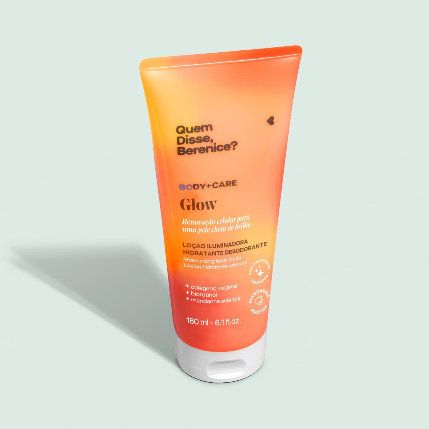 Loção Iluminadora Hidratante Desodorante Corporal Glow 180Ml