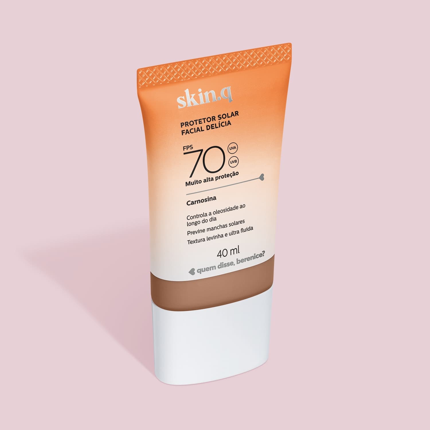 Protetor Solar Facial Delícia Fps 70 Skin.Q Cor 03 40Ml