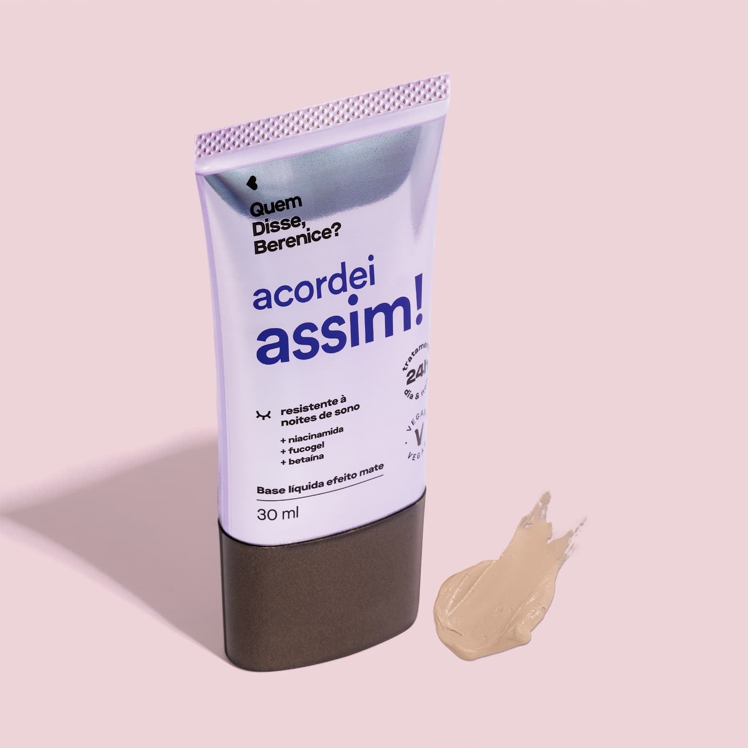 Base Líquida Acordei Assim Cor 00N 30Ml