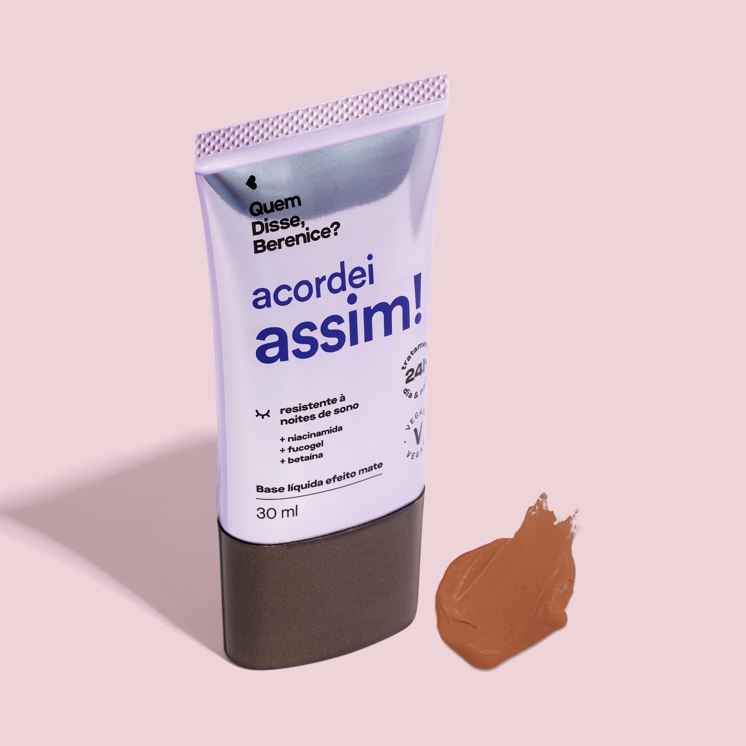 Base Líquida Acordei Assim Cor 12Q 30Ml