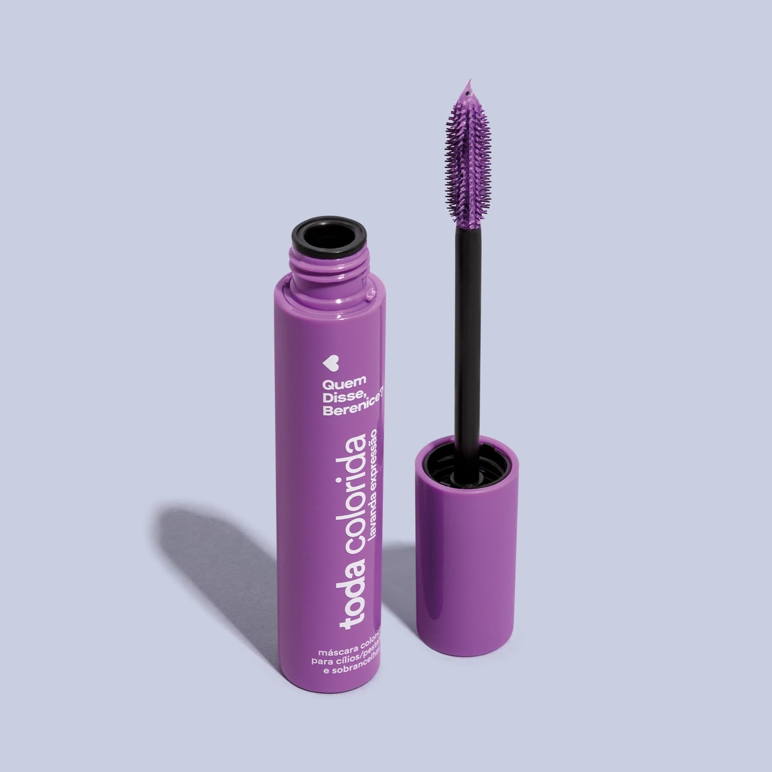 Máscara Para Cílios E Sobrancelhas Lavanda Expressão Toda Colorida 10G