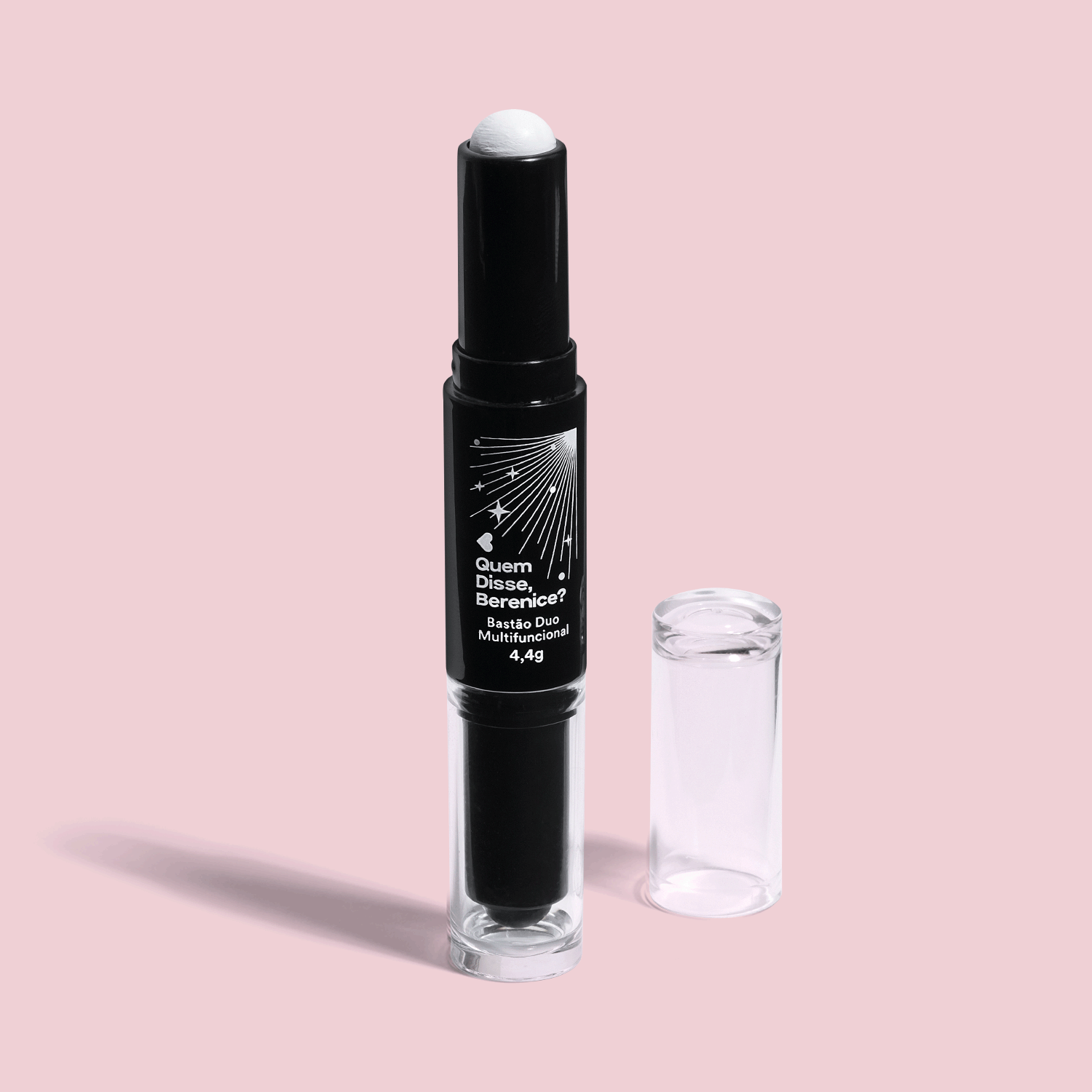 Bastão Duo Multifuncional Preto E Branco 4,4G