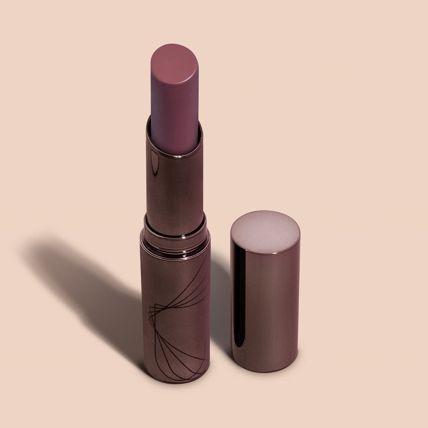 Batom Lipstick Vinho Castanhelê Volumão 3,4G