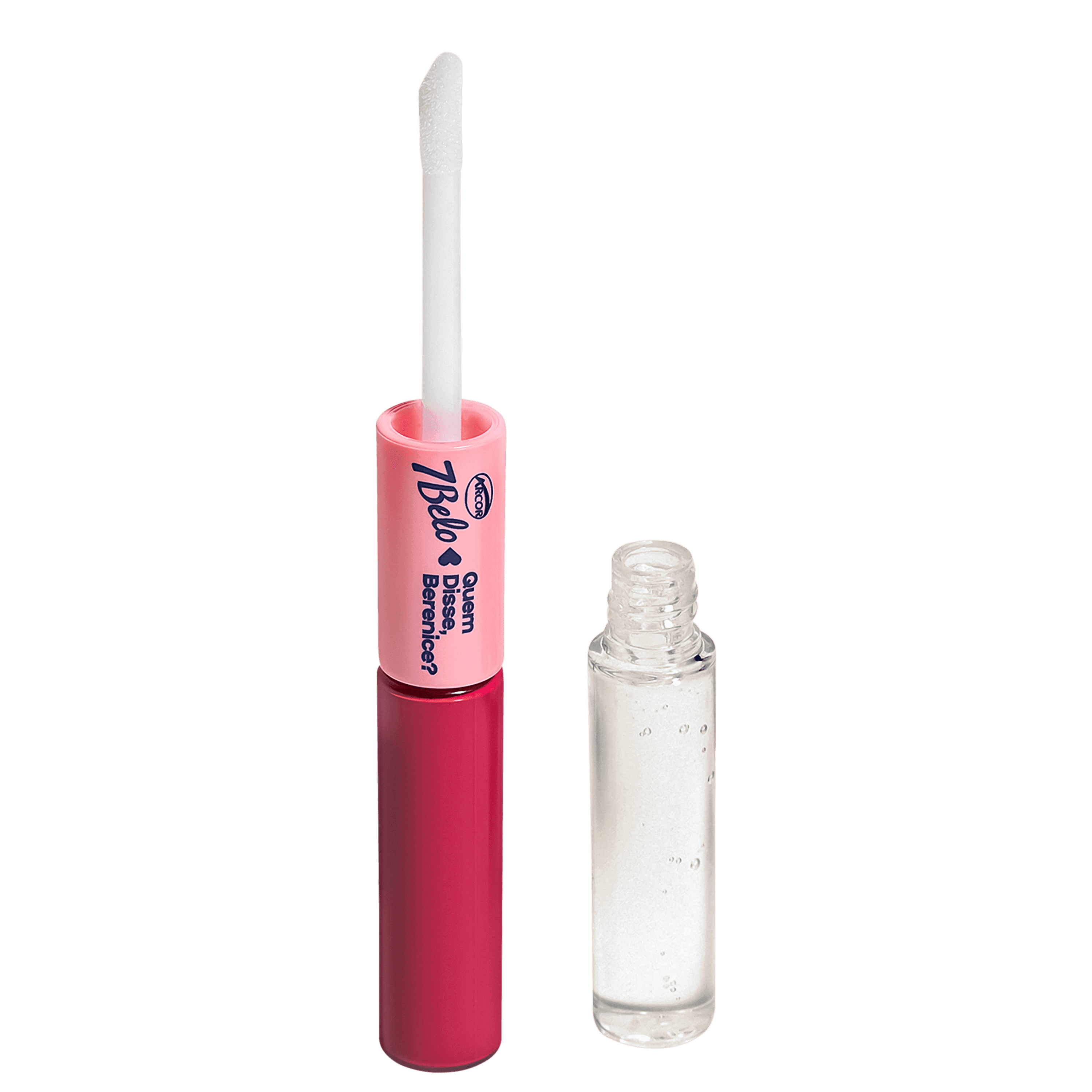 Quem Disse, Berenice? Rosa Único - Batom Duo Gloss 8Ml
