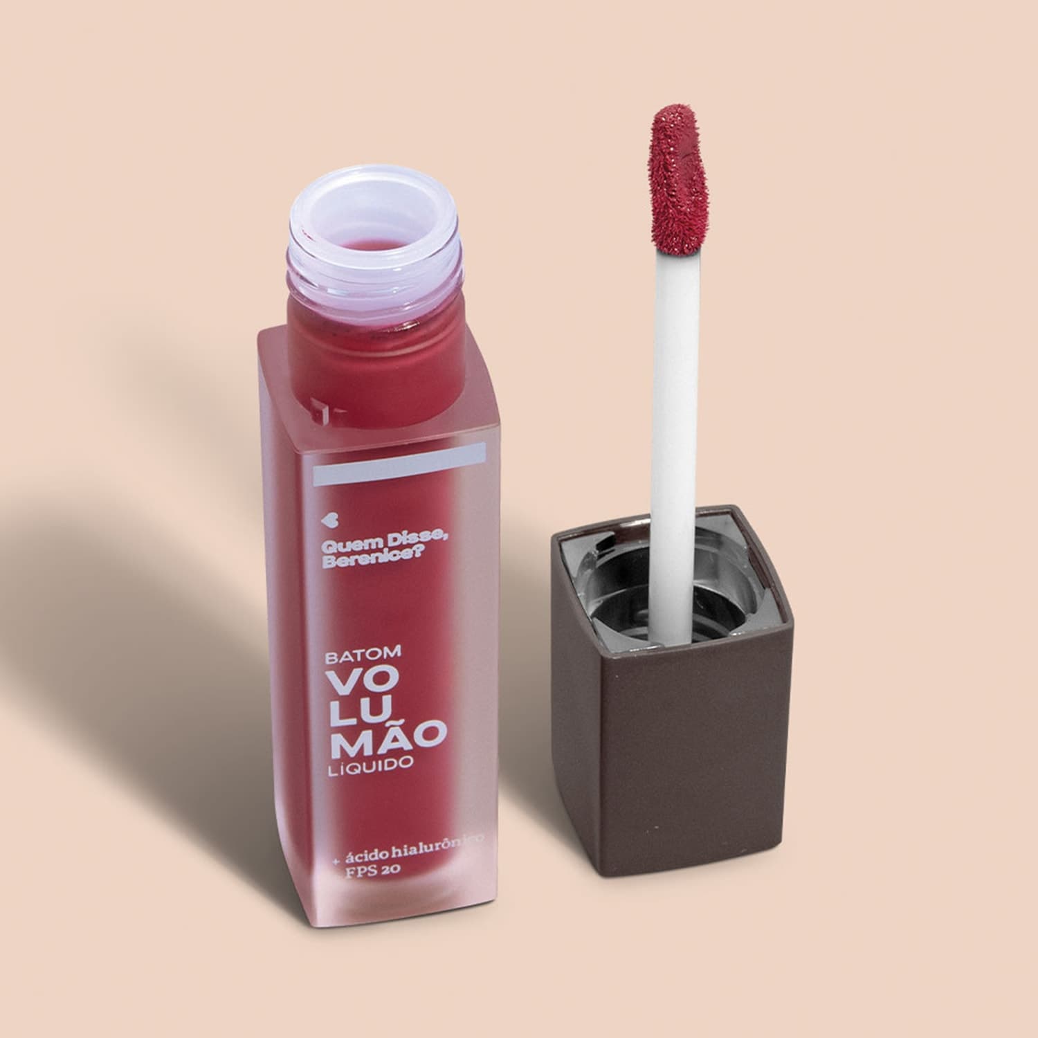 Batom Líquido Vermelho Morangoli Volumão 5,5Ml