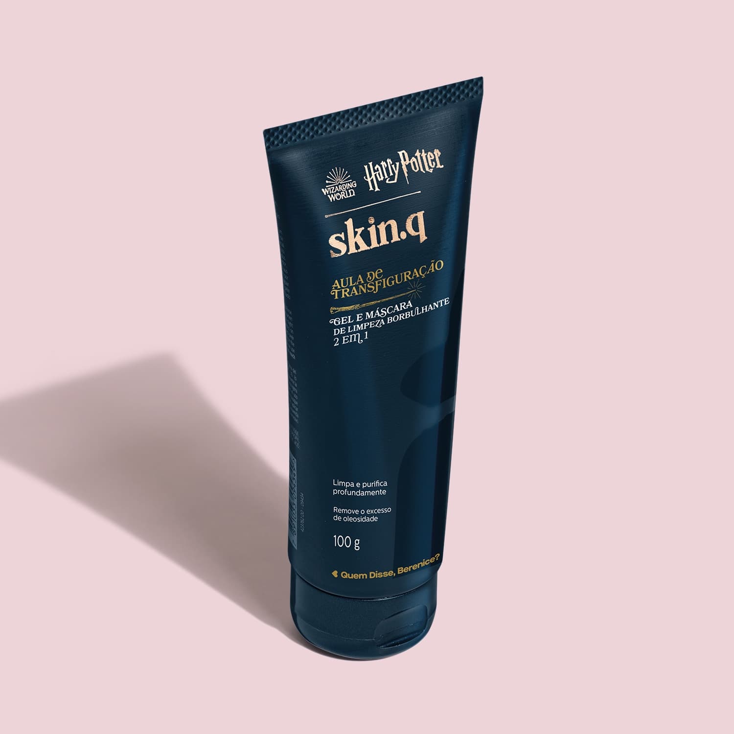 Gel E Máscara De Limpeza Borbulhante 2 Em1 Skin Q. Harry Potter Aula De Transfiguração 100G