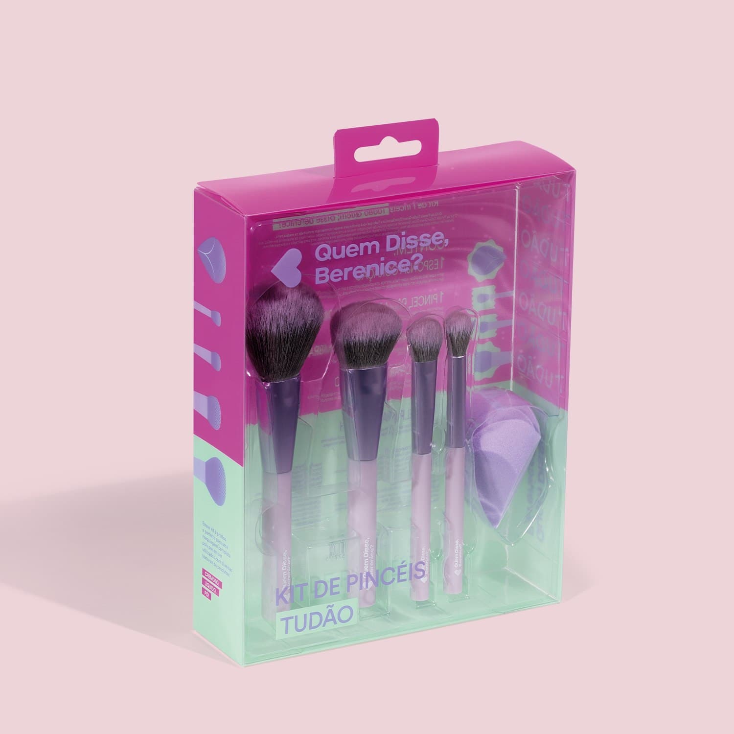 Kit De Pinceis Tudão (5 Itens)