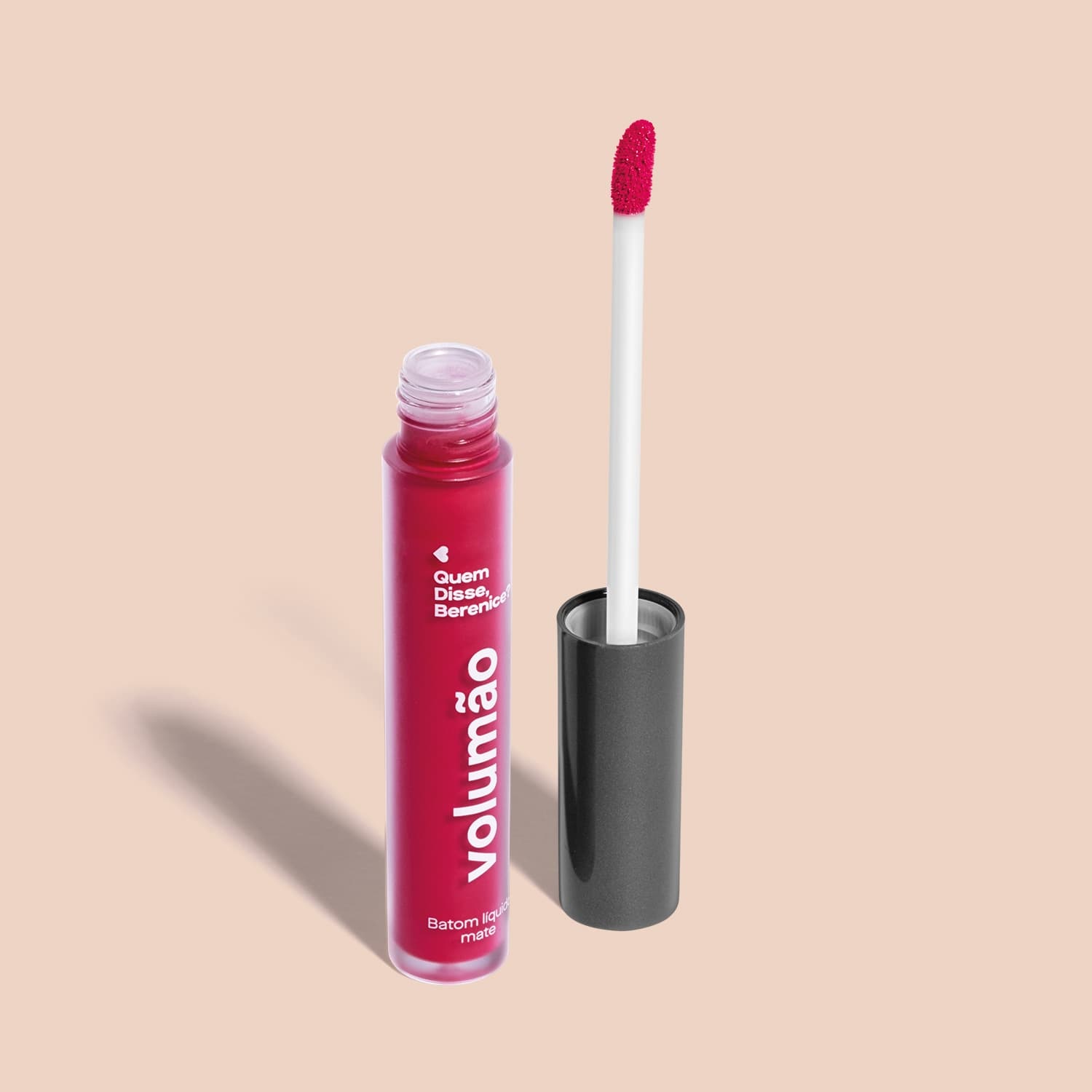 Batom Líquido Rosa Pinkli Mate Volumão 4Ml