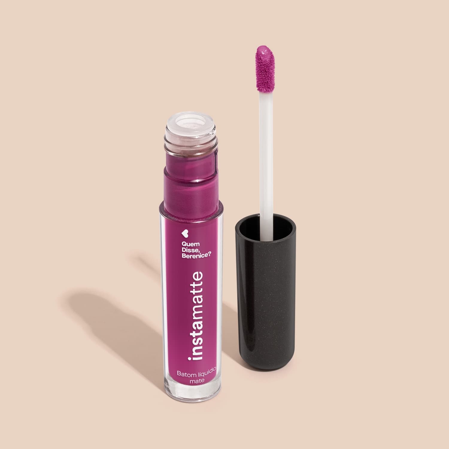 Batom Líquido Roxo Uvali Instamatte 4Ml