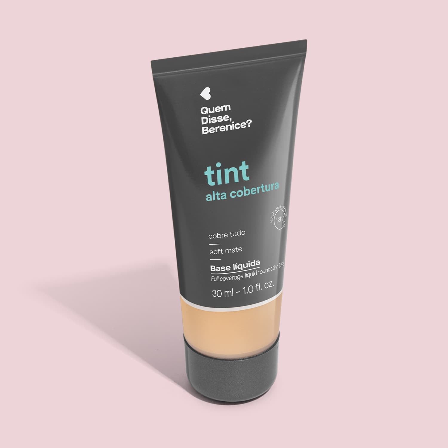 Base Líquida Tint Alta Cobertura Cor 190N 30Ml