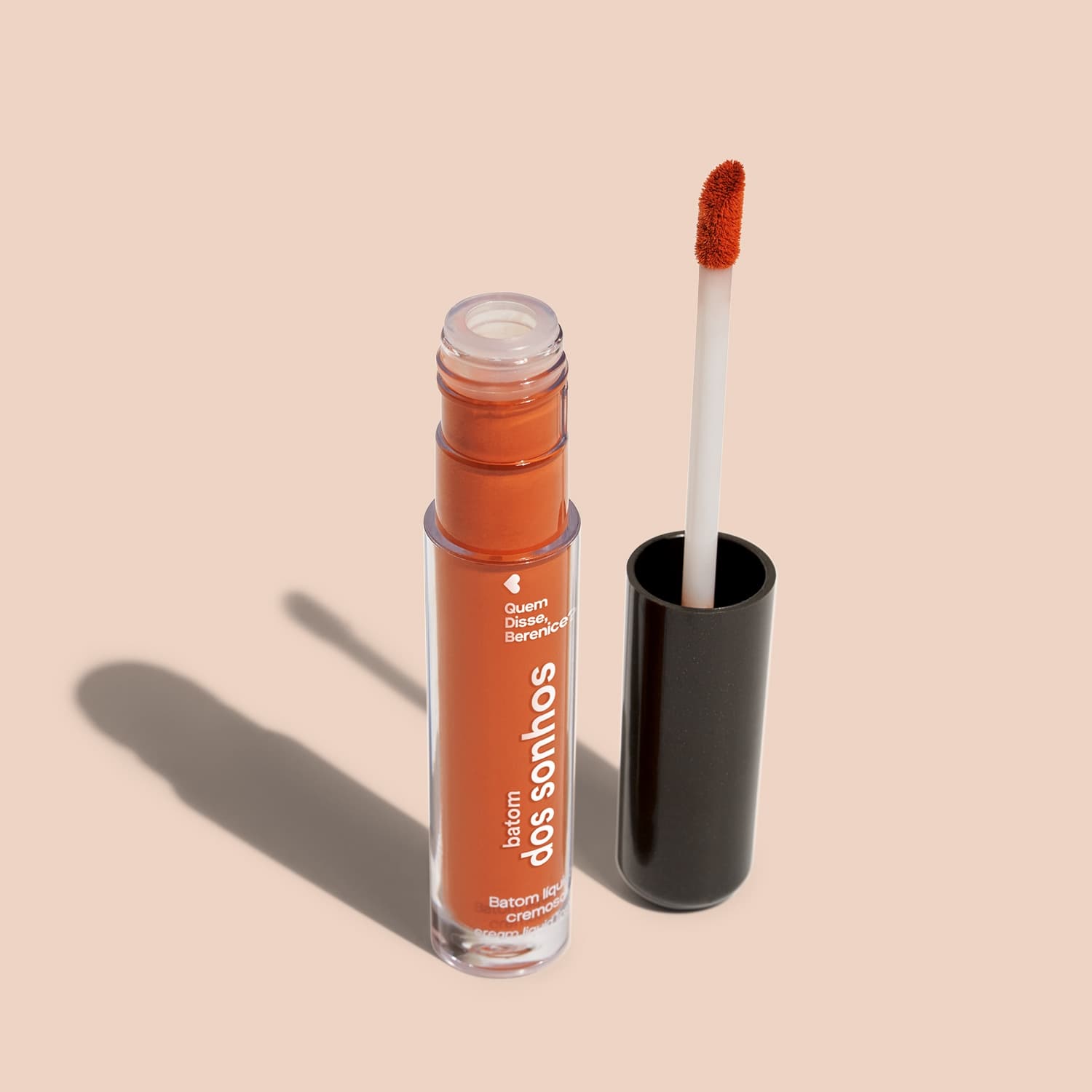 Batom Líquido Cremoso Laranja Laranjite Dos Sonhos 4Ml
