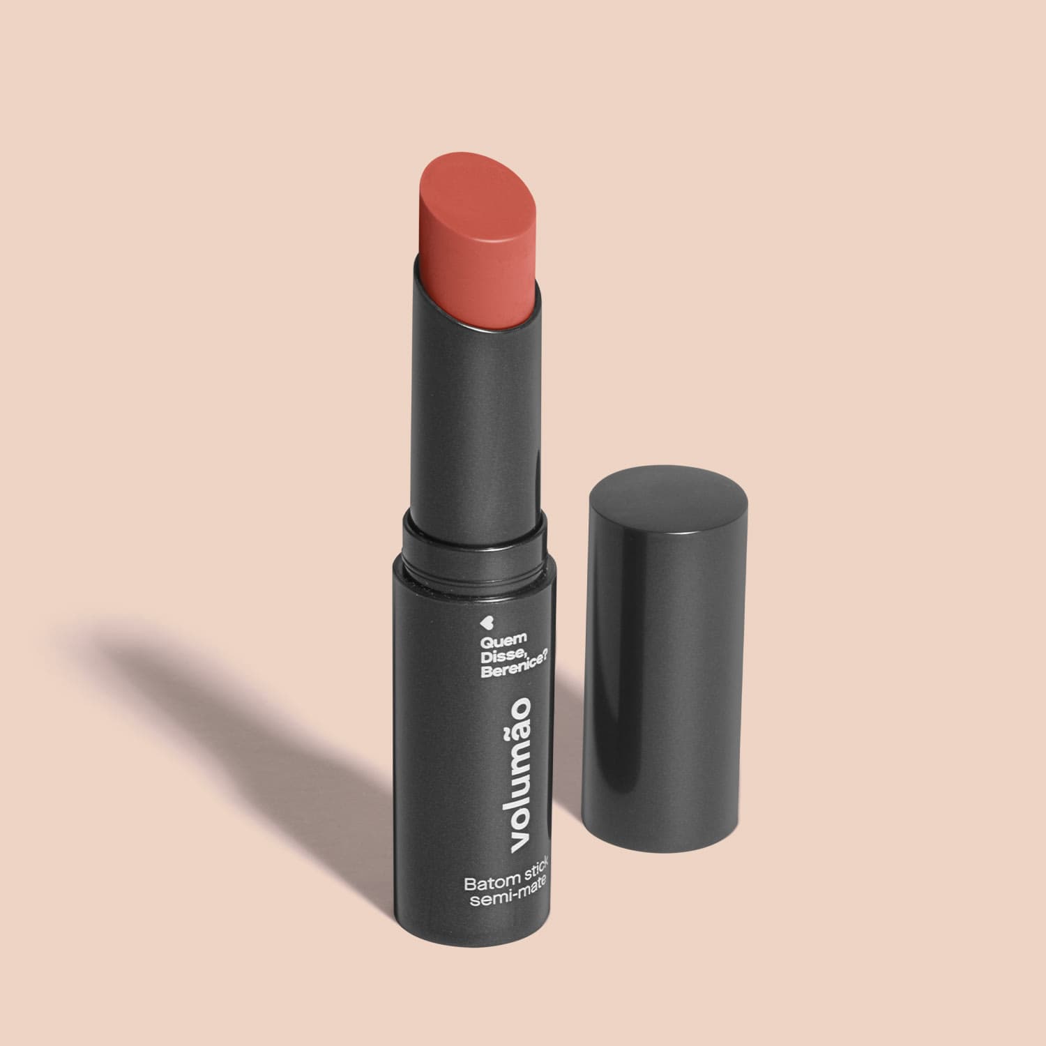 Batom Stick Semi-Mate Volumão Nude Amendolê 3,4G