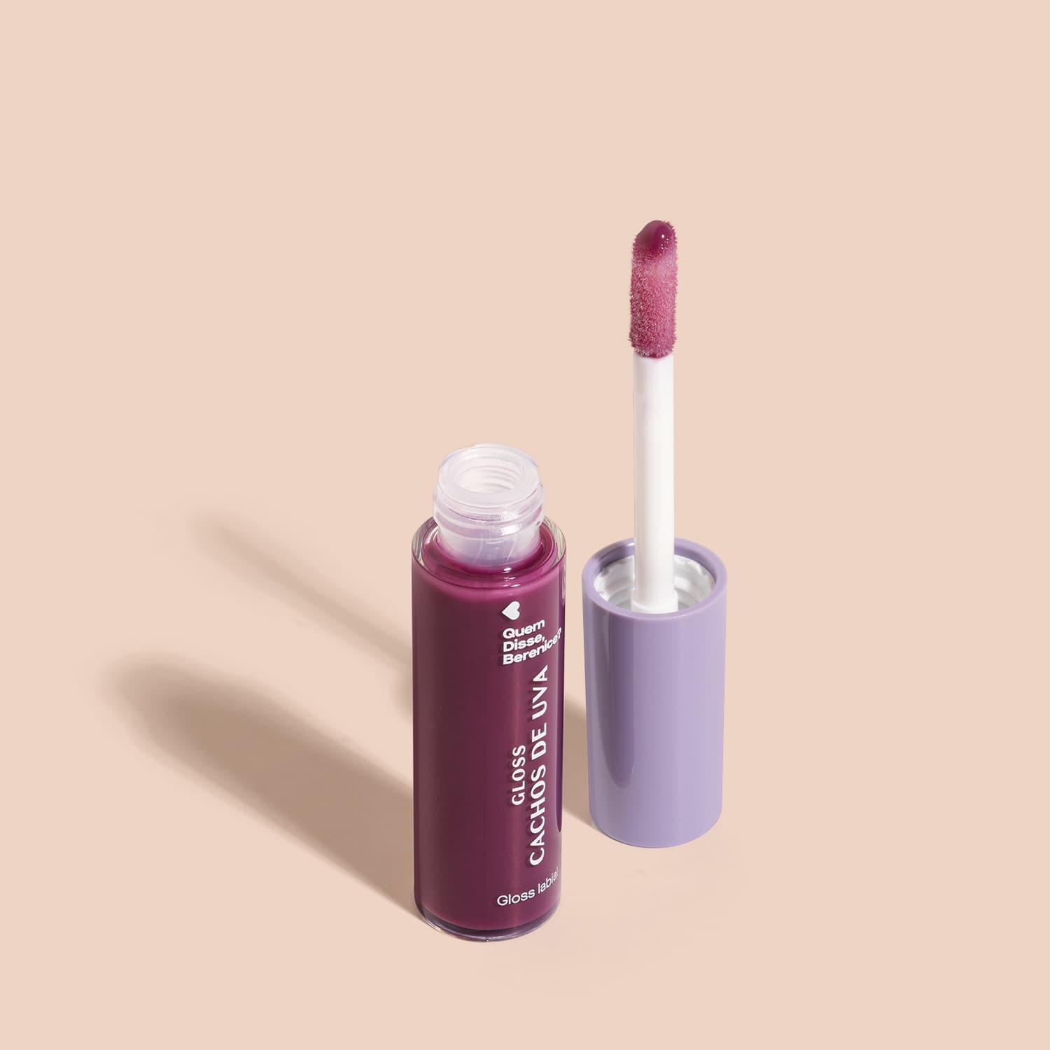 Gloss Labial Cachos De Uva Qdb E Cuide-Se Bem 4Ml