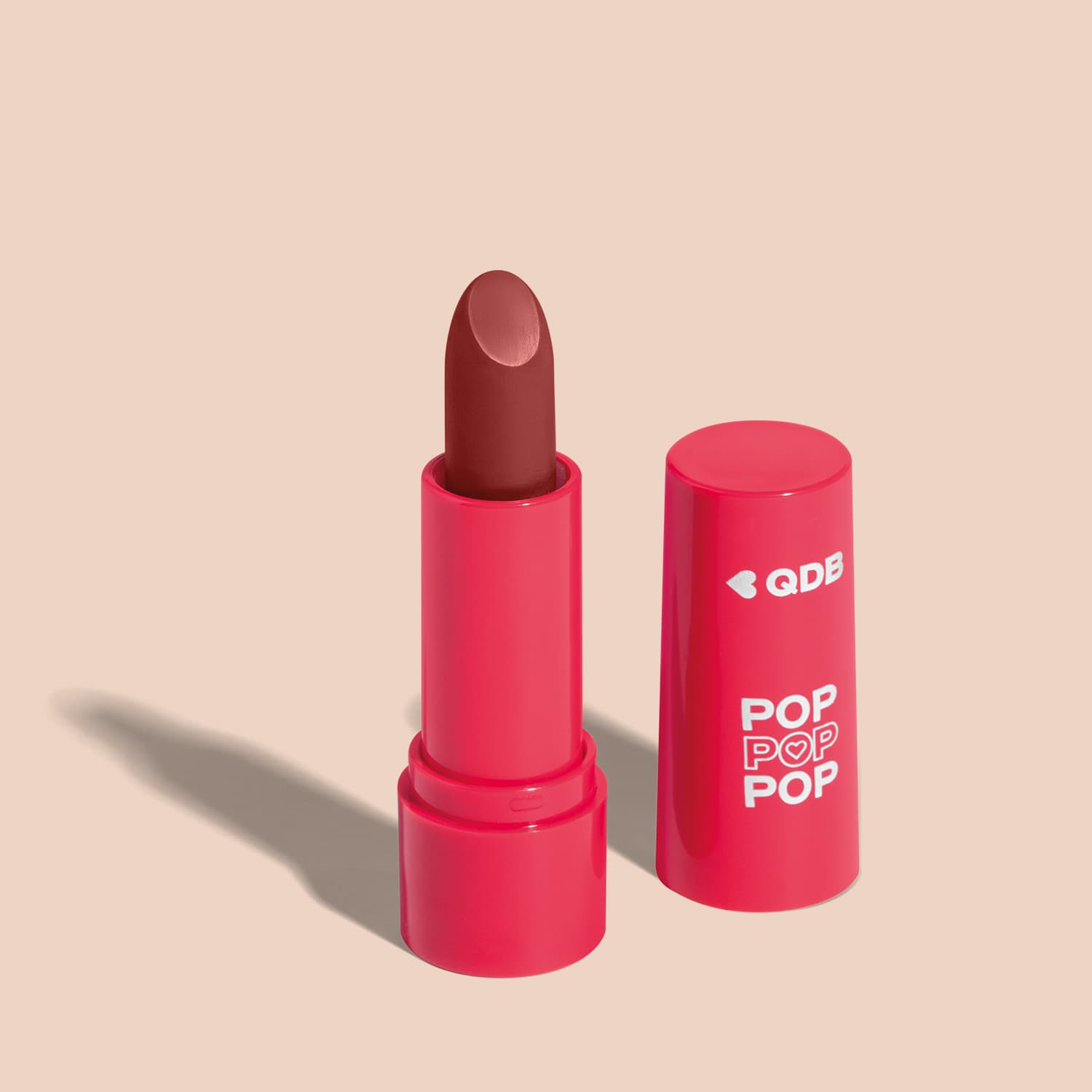 Batom Cremoso Marrom Nude Avelã Pop 3,6G
