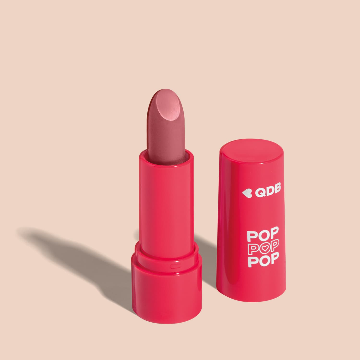 Batom Semi Mate Rosa Supremo Pop 3,6G