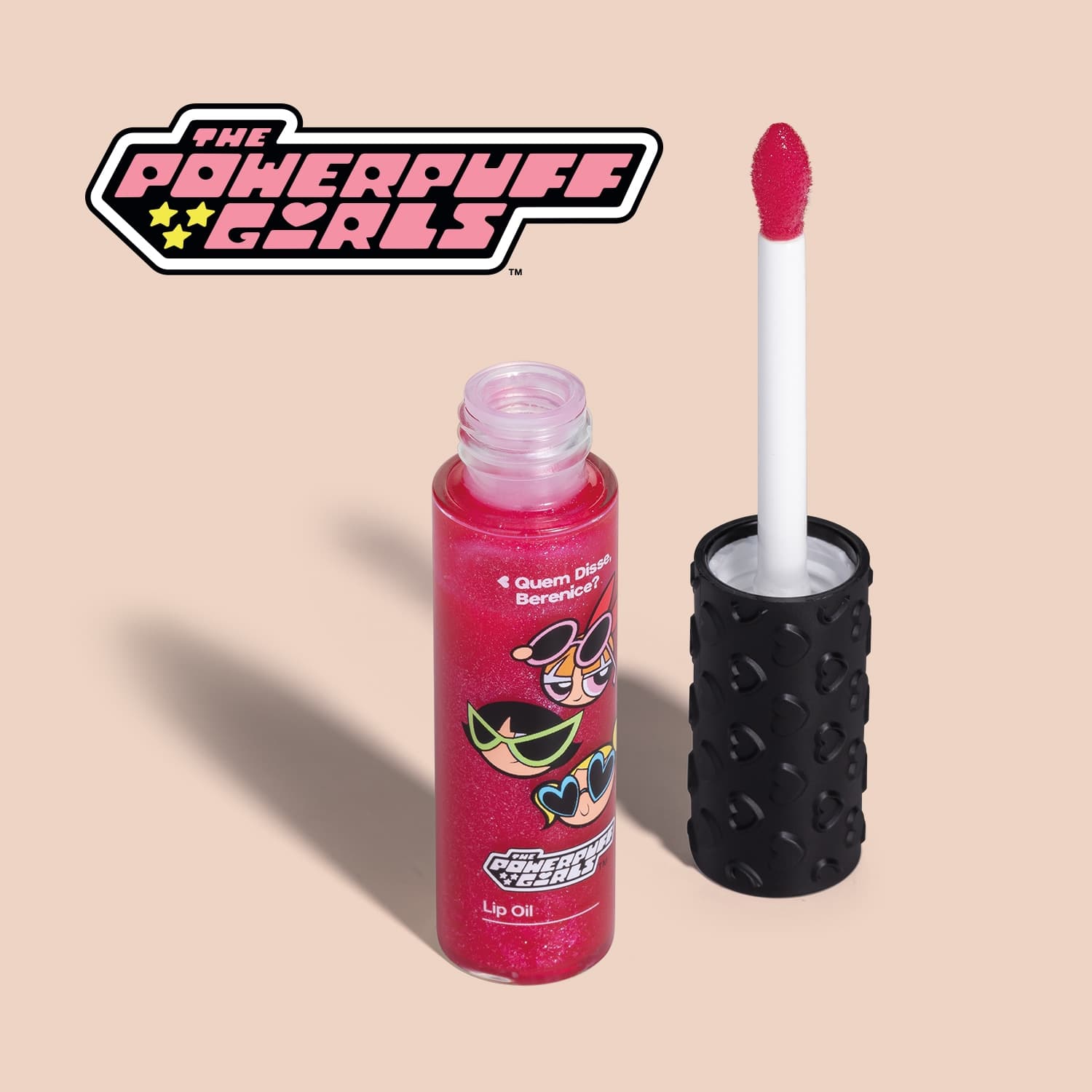 Lip Oil Rosa Podemos Ser Duronas Qdb As Meninas Super Poderosas 9,5Ml