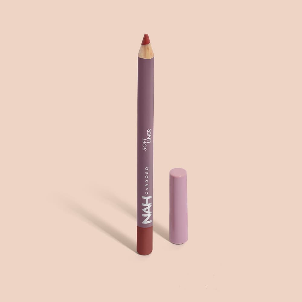 Lápis Para Contorno Labial Rosa Bold Soft Liner By Nah Cardoso 1,1G