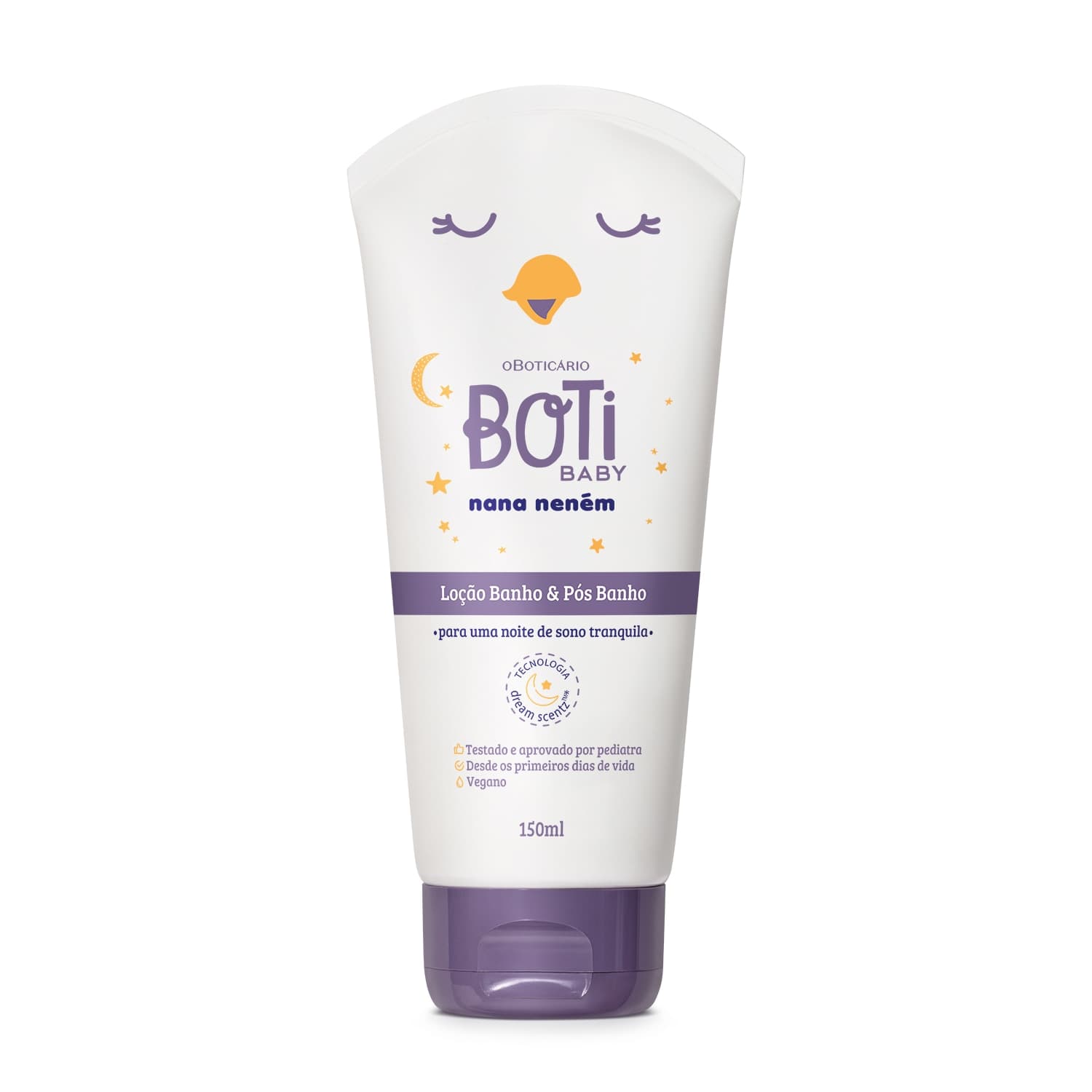 Loção Banho E Pós-Banho Boti Baby Nana Neném 150G