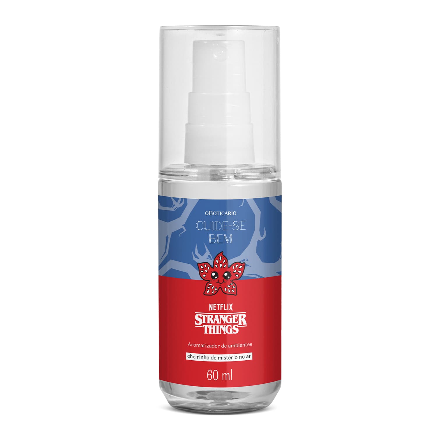 Aromatizador De Ambiente Cheirinho De Mistério No Ar Cuide-Se Bem Stranger Things 60Ml