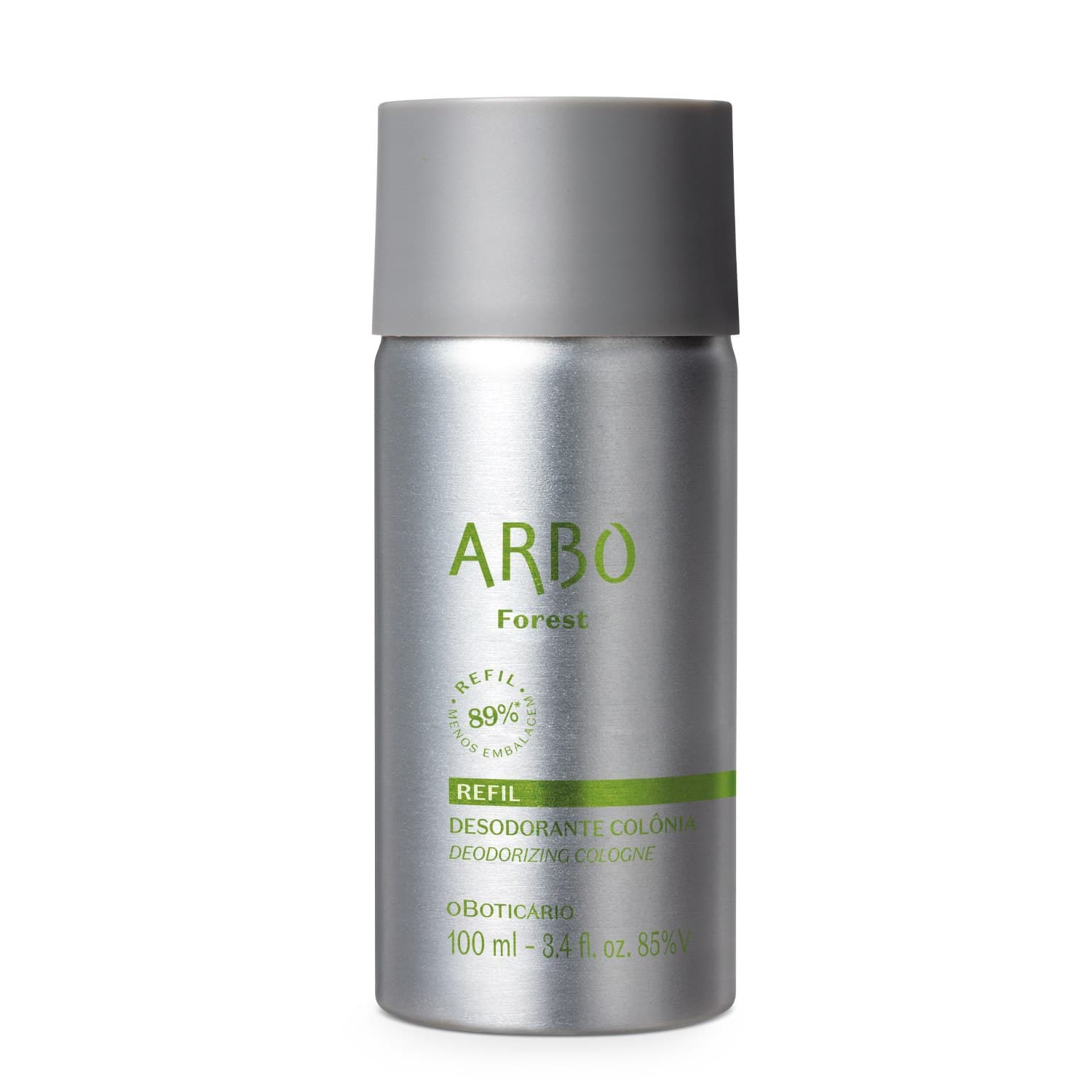 Refil Arbo Forest Desodorante Colônia 100Ml
