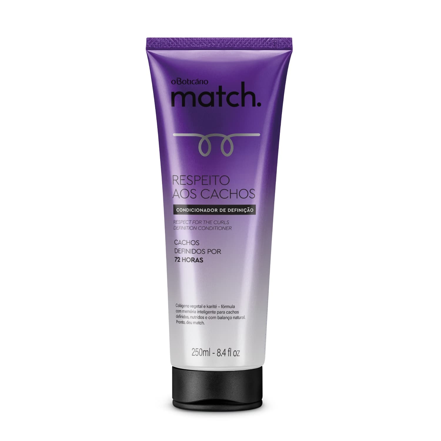 Condicionador Match Respeito Aos Cachos 250Ml