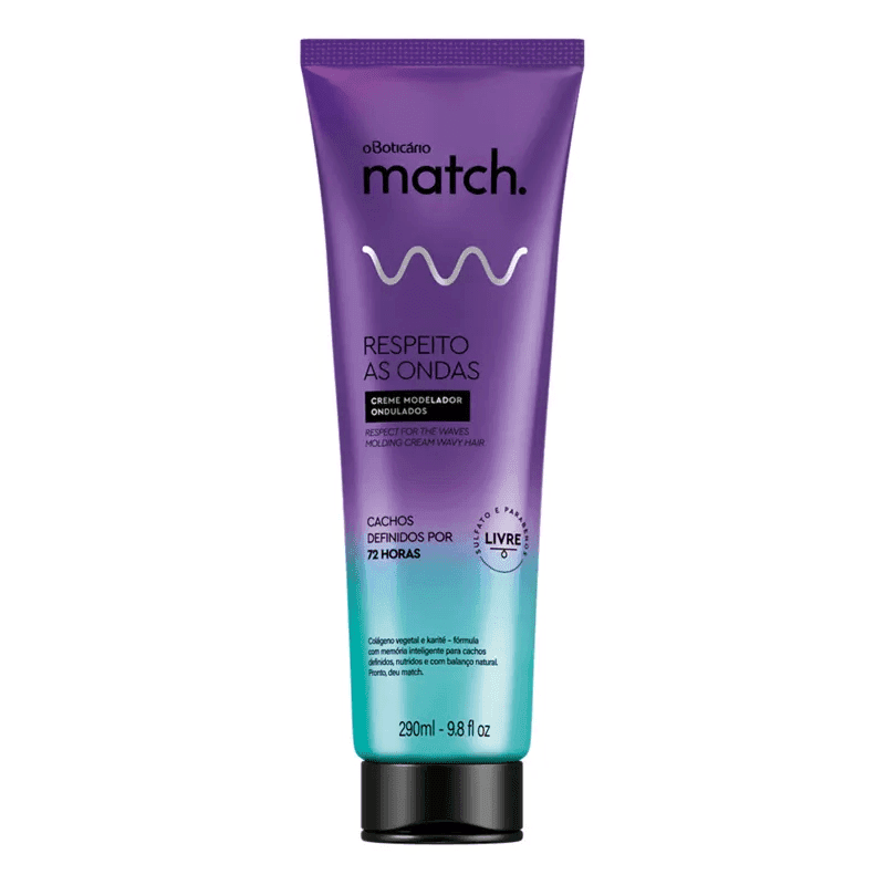 Creme Modelador Match Respeito As Ondas 290Ml