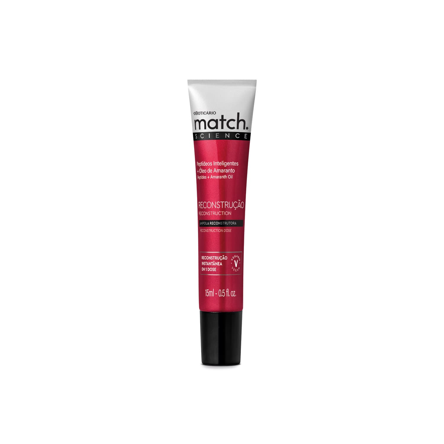 Ampola Capilar Match Science Reconstrução 15Ml