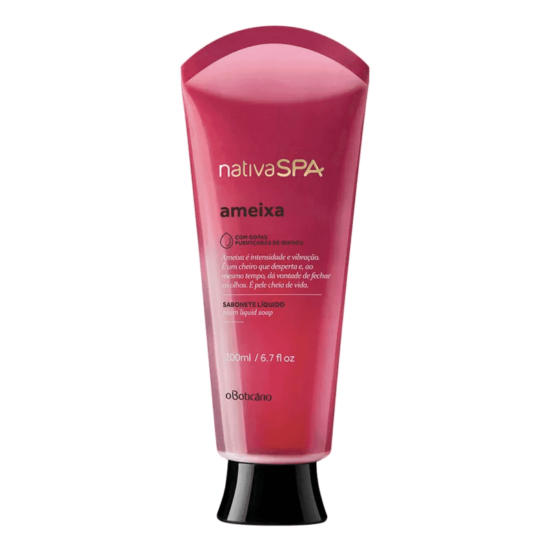 Sabonete Líquido Corporal Nativa Spa Ameixa 200Ml