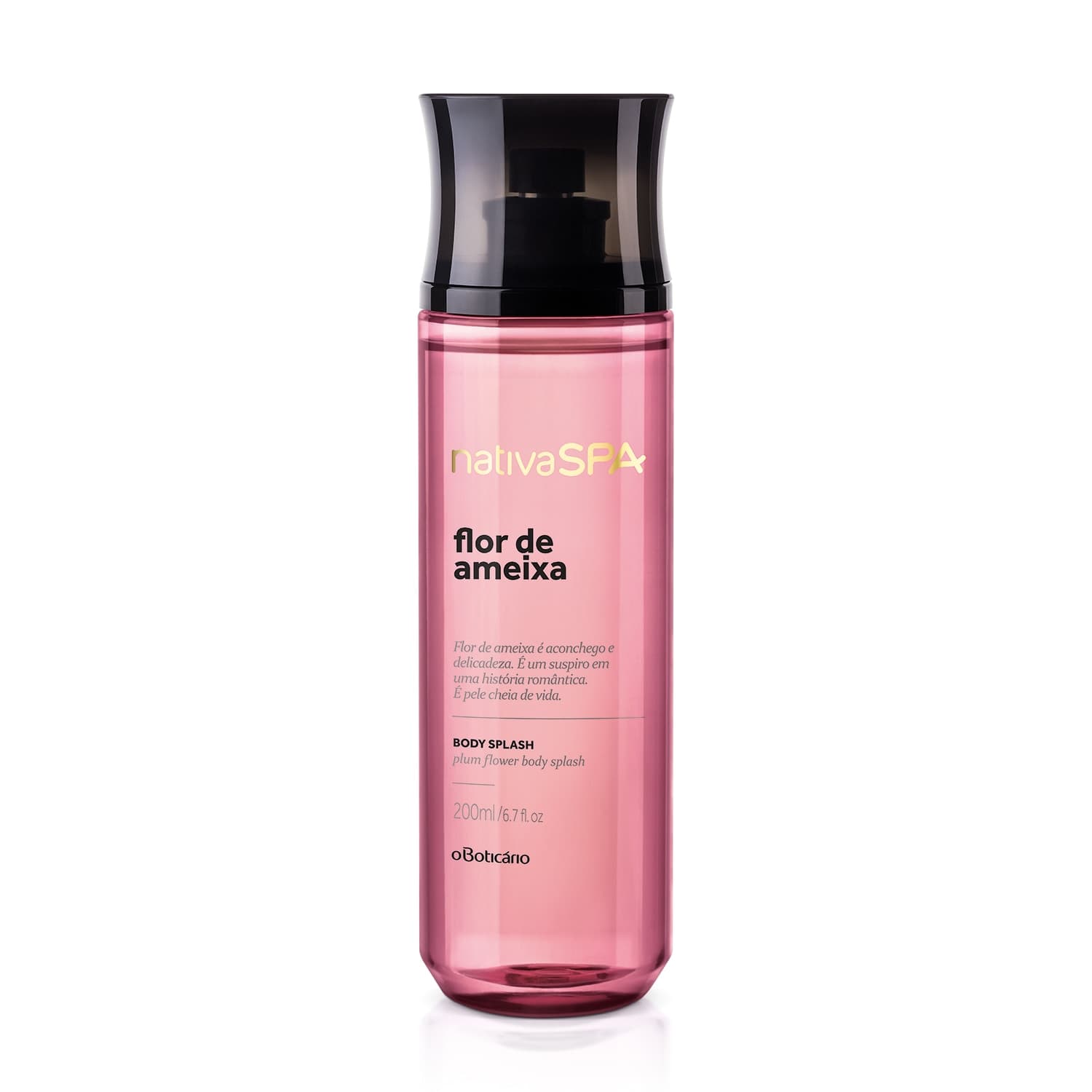 Desodorante Colônia Body Splash Nativa Spa Flor De Ameixa 200Ml