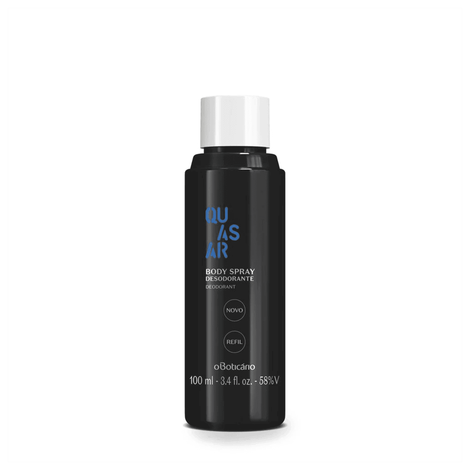 Refil Desodorante Body Spray Quasar 100Ml